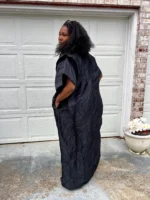 African Unique Damask Brocade Boubou/Maxi Dress - Image 4