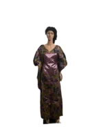 African Unique Damask Brocade Boubou/Maxi Dress - Image 3