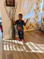 African Ankara Print Boys Afro 2p Pant Set - Image 9