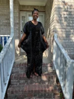 African Unique Damask Brocade Boubou/Maxi Dress - Image 11