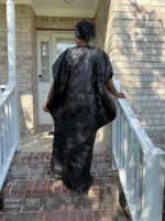 African Unique Damask Brocade Boubou/Maxi Dress - Image 6