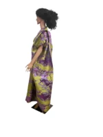 African Unique Damask Brocade Boubou/Maxi Dress - Image 8