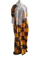 African Ankara Unique Freestyle Dress/Kaftan - Image 2