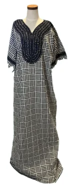 Variety African Print Ankara Cotton Freestyle Kaftan Dress - Image 2