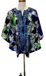 African Prints Ankara Beaded Tops - Image 2