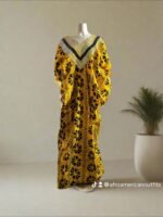 African Print Ankara Hand Beaded Bubu - Image 8