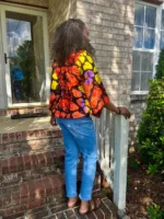 African Prints Ankara Fitted Tops/Blouse - Image 4