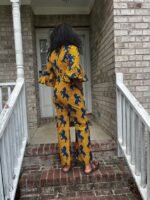 African Print Ankara Jumpsuit - Image 3