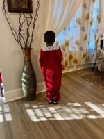 African Ankara Print Boys Afro 2p Pant Set - Image 5