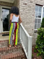 African Ethnic Prints Ankara Cargo/Jogger/Bell Botttom/ Designed Pants - Image 6