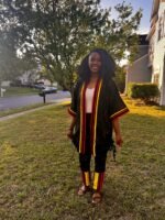 African Print Ankara Kimono Pant Set - Image 11