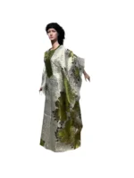 African Luxury Damask Brocade Afro Haddasah Bubu - Image 6