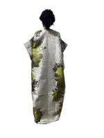 African Luxury Damask Brocade Afro Haddasah Bubu - Image 7