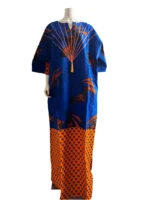 African Ankara Unique Freestyle Dress/Kaftan - Image 4