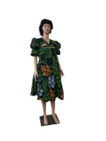 African Print Ankara Formal Mixed Dress