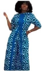 African Print Ankara Jumpsuit - Image 2