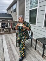 African Print Ankara Cotton Pant Set - Image 10