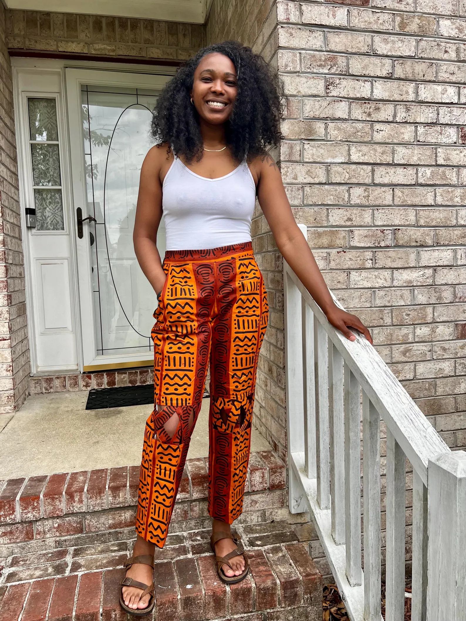 African Ethnic Prints Ankara Cargo/Jogger/Bell Botttom/ Designed Pants - Image 1