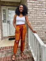 African Ethnic Prints Ankara Cargo/Jogger/Bell Botttom/ Designed Pants - Image 8