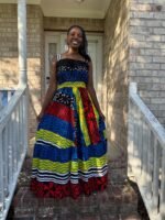African Ankara Print Variety Summer Dress - Image 8
