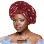 2p Layered Turban Cap - Image 2