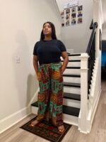 African Ethnic Prints Ankara Cargo/Palazzo  Pants/Bottom - Image 5