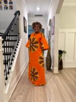 High Quality Java African Traditional Ethnic  Ankara Print  Kaftan Dress - Image 15