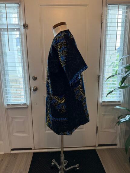 High Quality Unique African Ethnic Print Danshiki Men Tops