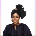 African Turban with Brooch